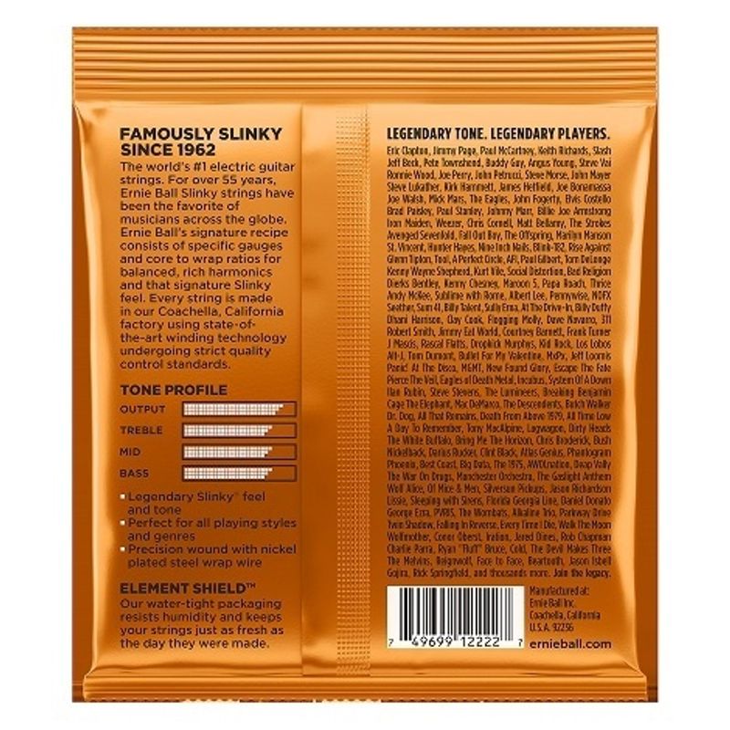 Ernie Ball 2222 Hybrid Slinky Nickel 09-46