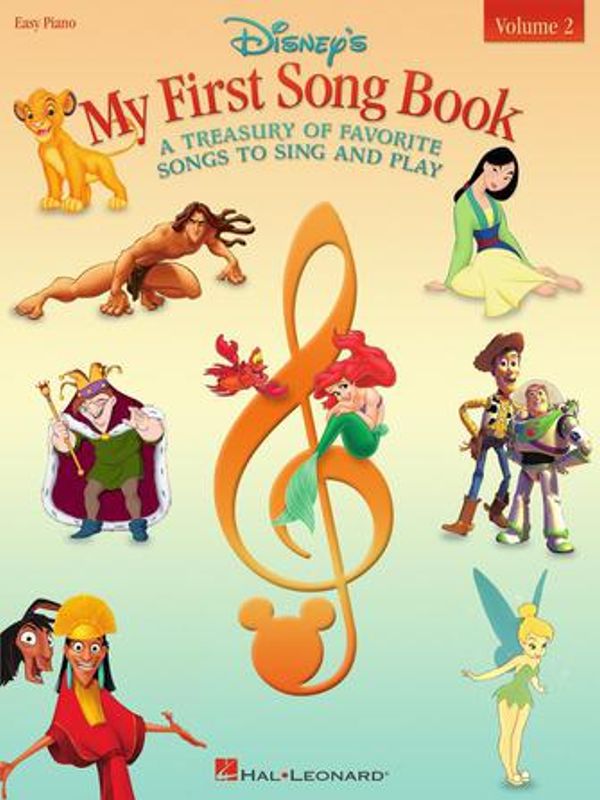  Disney My first songbook vol 1-4 Notepakke