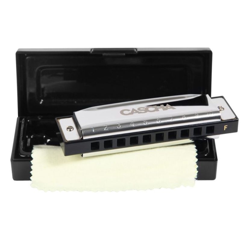Cascha Blues Series Harmonica - HH 2218 F-dur.
