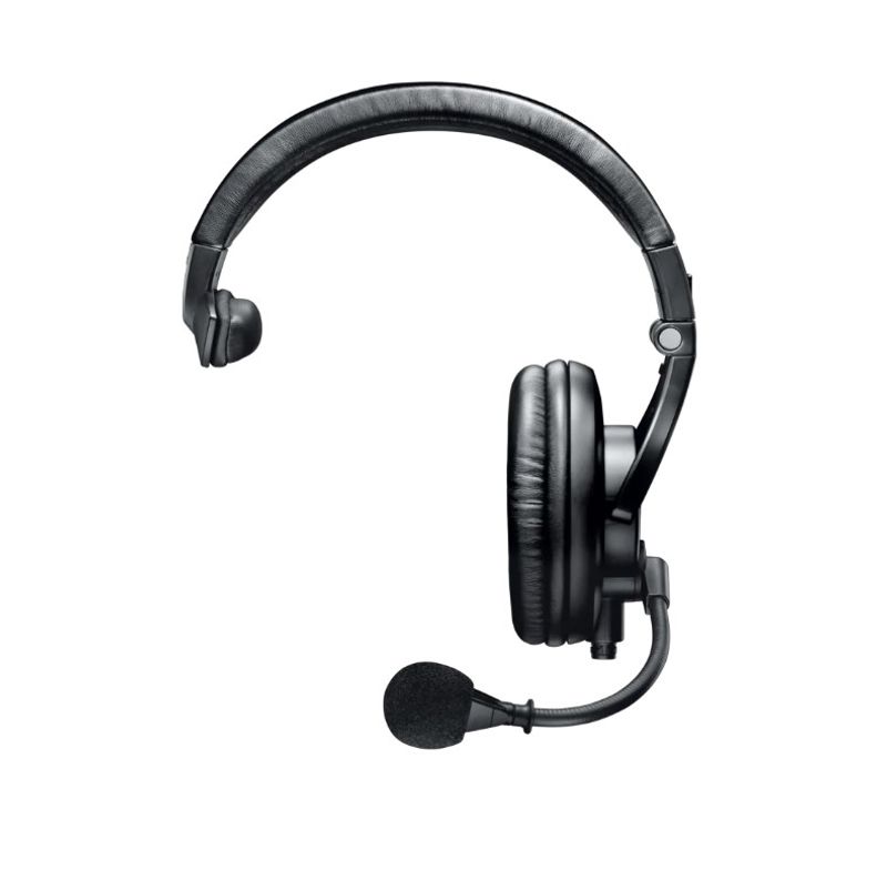 Shure BRH441M-LC Single-Sided Broadcast Headset, less cable