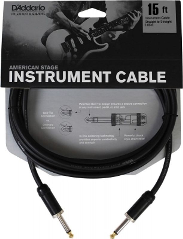 Daddario PW-AMSG-15, Instrumentkabel 4,5m
