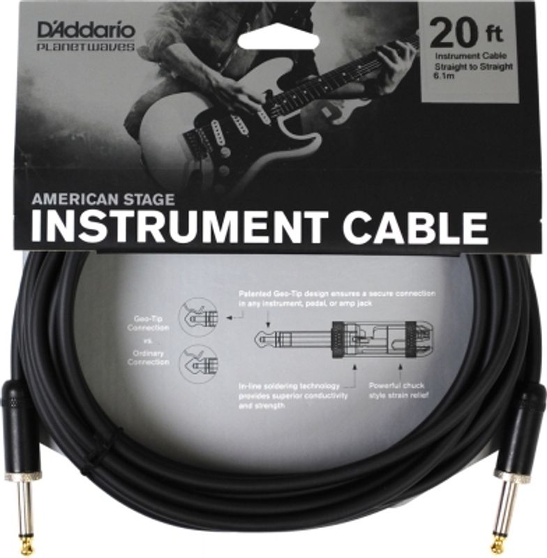 Daddario PW-AMSG-30, Instrumentkabel 9 m