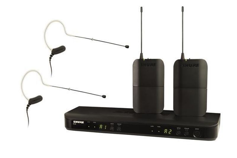 Shure BLX188 Dual headset system  MX153 TAN(S8) (823-832MHz)