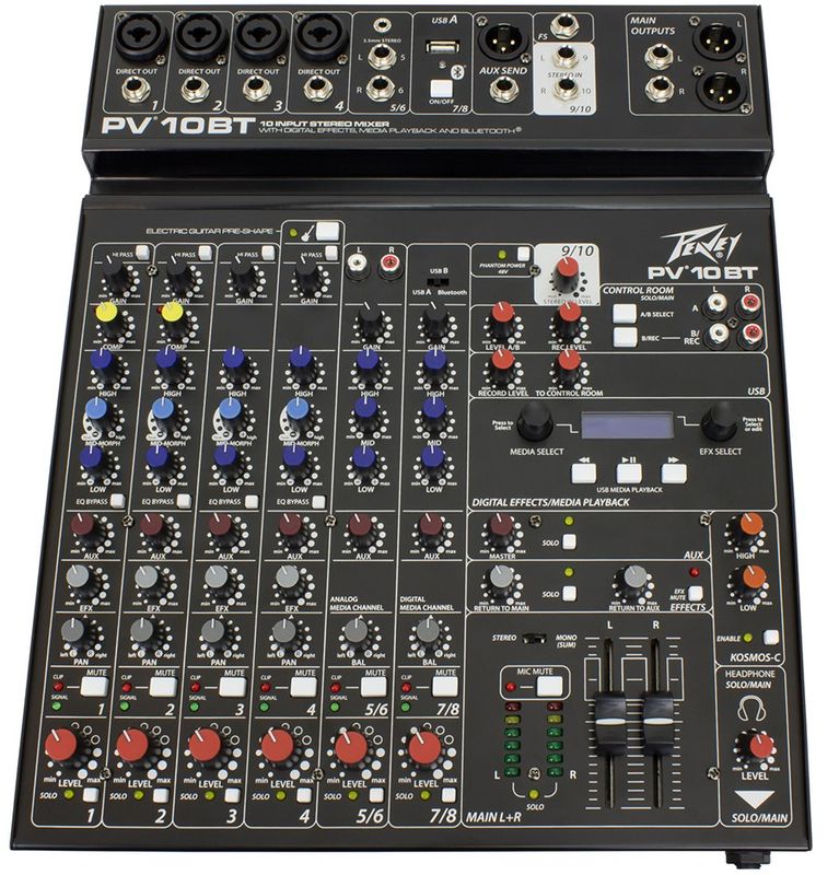 Peavey PV-10 BT Mixer