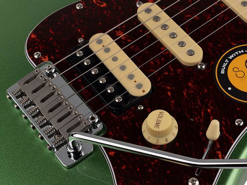 Sire S7/SG Larry Carlton electric guitar S-style sherwood green