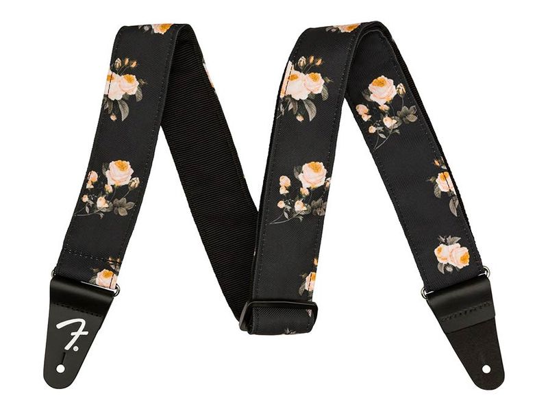 Fender 'Floral' Reim, Black