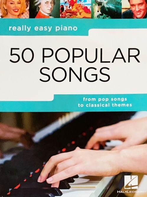 Hovedbilde Really Easy Piano: 50 Popular Songs - Pianosolo
