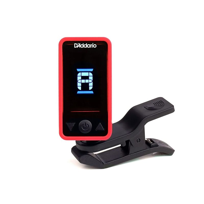 Daddario PW-CT-17RD. Eclipse Chromatic Clip-On Tuner Red.