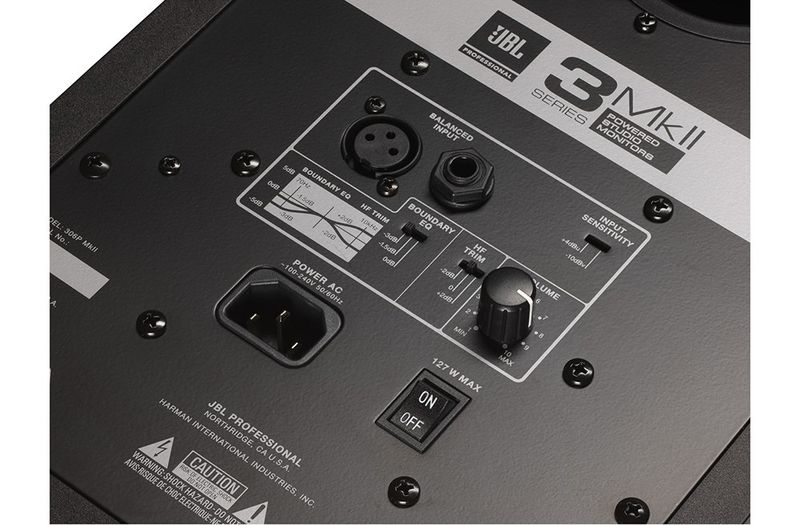 JBL LSR305P MKII Studiomonitor Svart