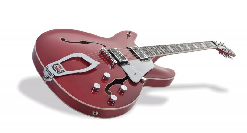 Hagstrom Super Viking Wild Cherry