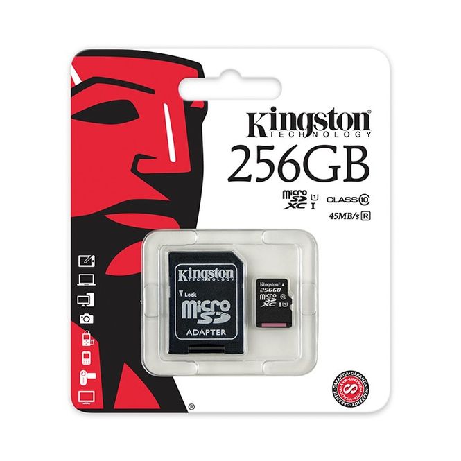 Hovedbilde Kingston MicroSDXC 256GB