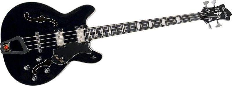 Hagstrom Viking Bass Black