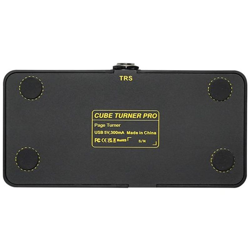 M-vave Cube Turner Pro bluetooth-fotpedal for noter/tekster