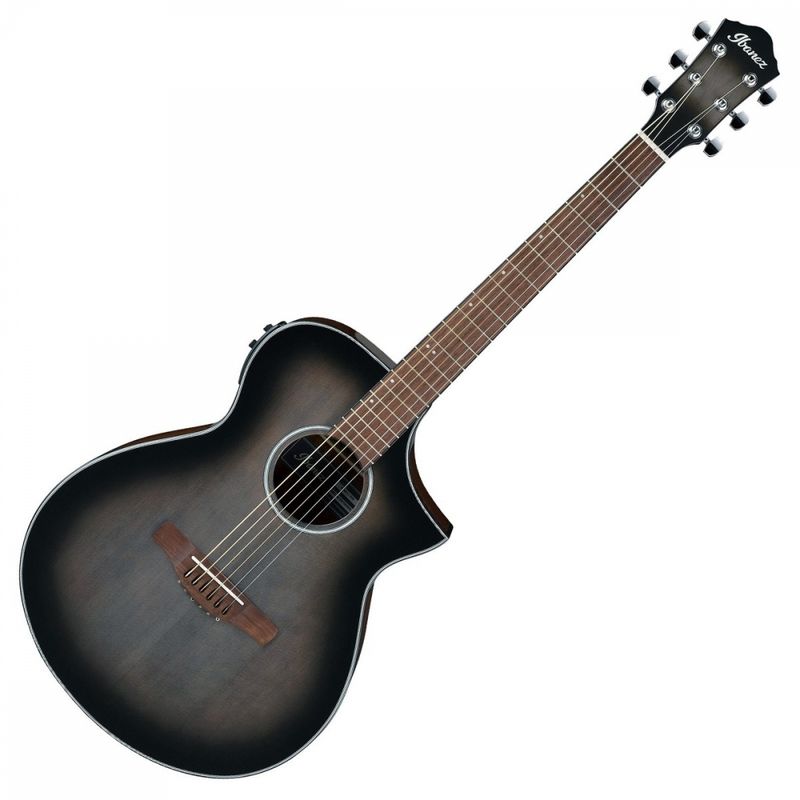 Ibanez AEWC11-TCB Transparent Charcoal Burst