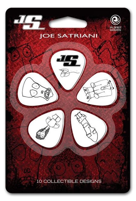 Hovedbilde DAddario 1CWH6-10JS Joe Satriani Pick Set Heavy ...