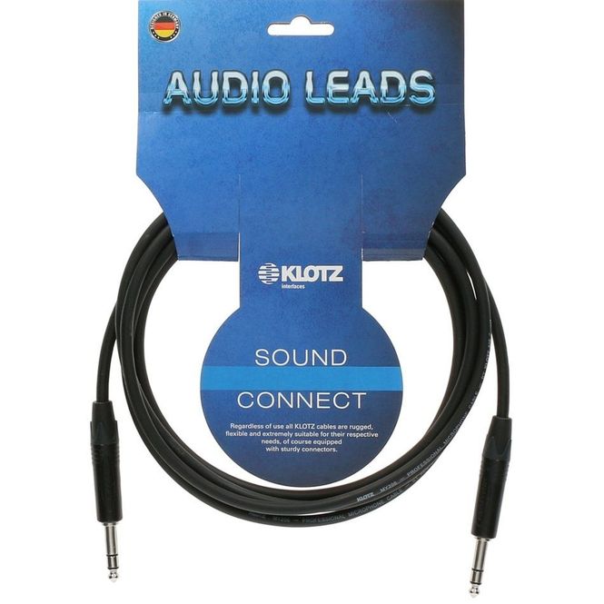 Hovedbilde Klotz B4PP1 balanced jack Neutrik plugs 2m