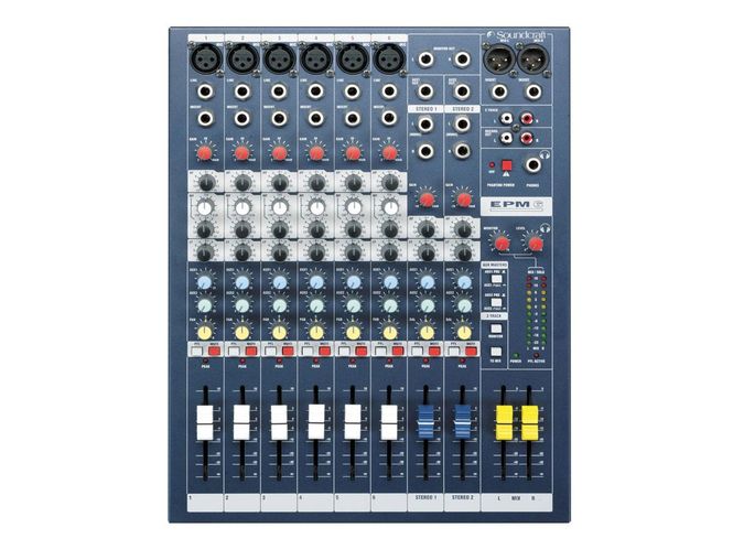 Hovedbilde Soundcraft EPM6 Mikser med 6 mono og 2 stereo