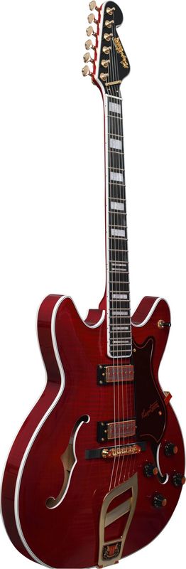 Hagstrom 67' Viking II - Wild Cherry Transparent