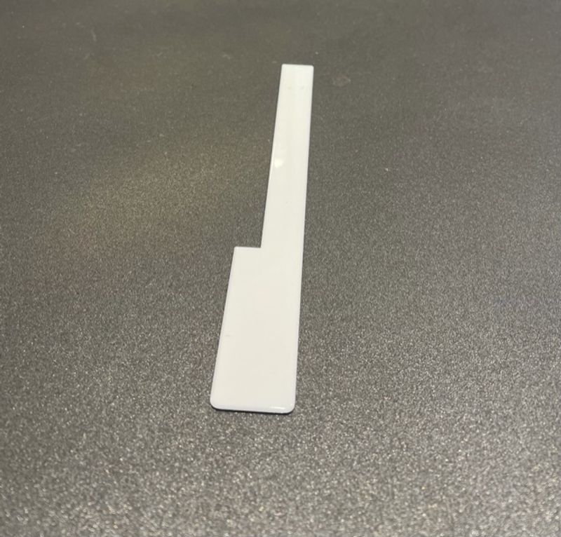 Tangentbelegg Acryl, Uten Front ,Tangent 