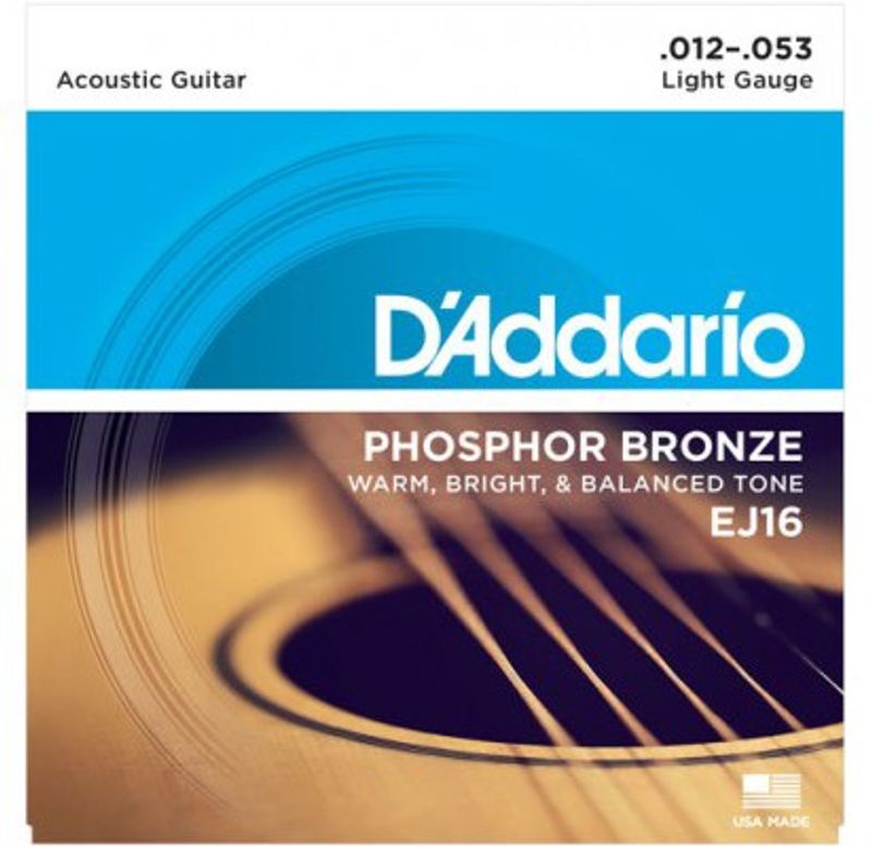 Daddario EJ16 Phosphor Bronze 012-053