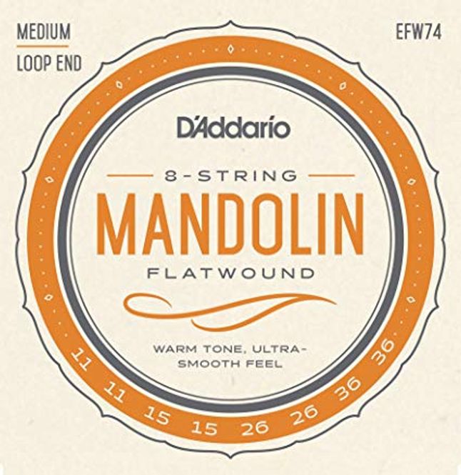 Hovedbilde Daddario EFW74 Medium Mandolinstrenger