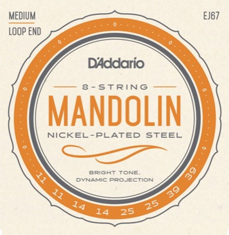 Daddario EJ 67 Medium Mandolinstrenger