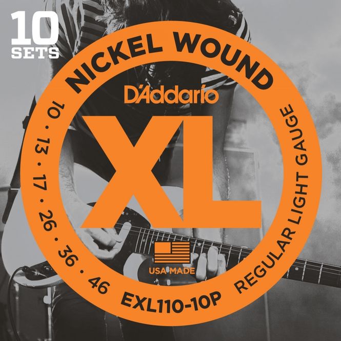 Hovedbilde Daddario EXL110 10-46 10pack