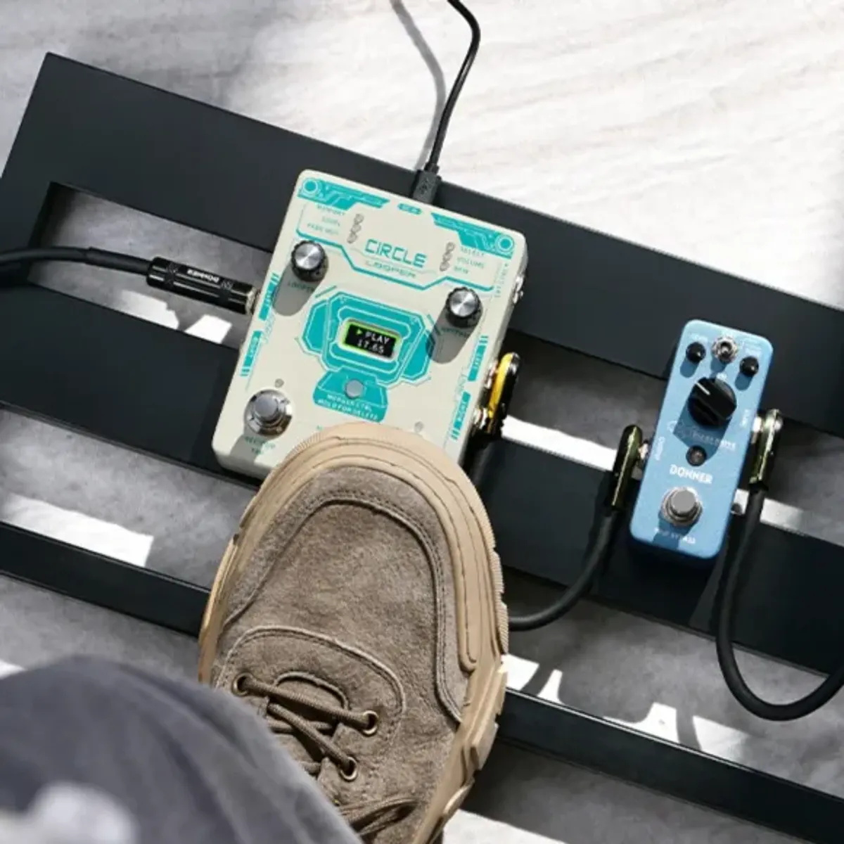 Donner Circle Looper gitar-pedal