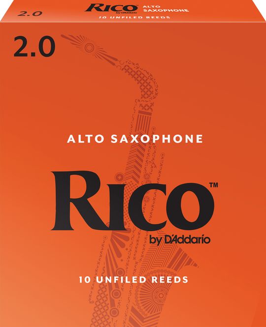 Hovedbilde Daddario Rico RJA1020 alt-sax 10p 2.0 Fliser