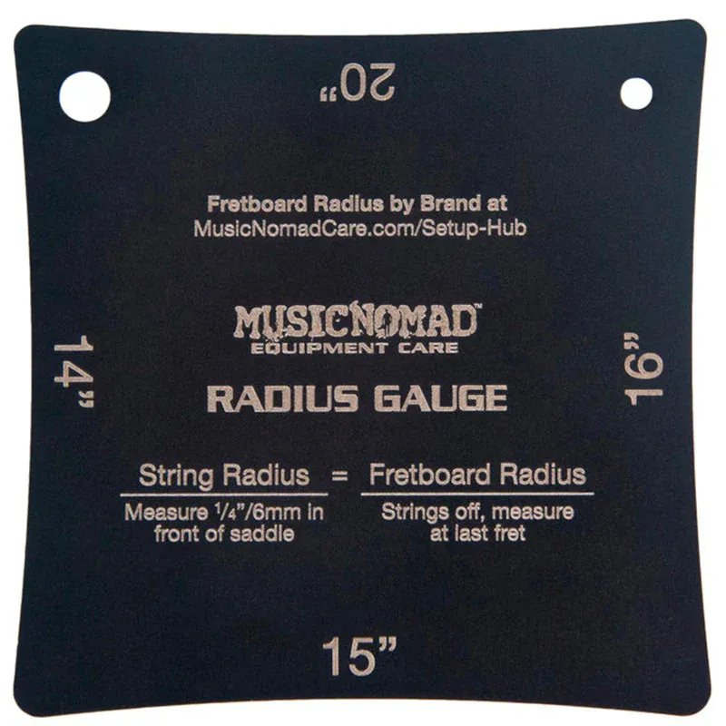 MusicNomad MN603 Precision Radius Gauge