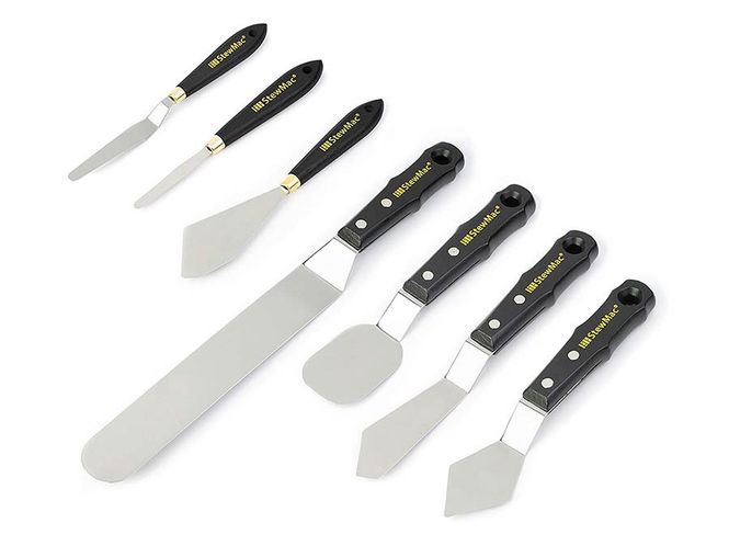 Hovedbilde StewMac guitar repair palette knives SM4736