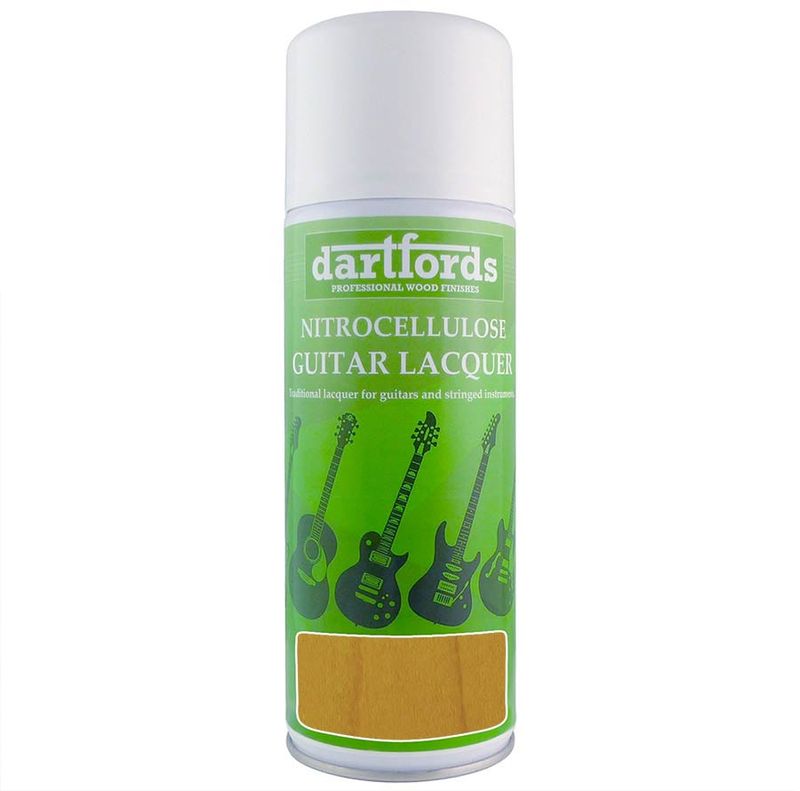 Dartfords FS7094 Nitrocellulose Neck Lacquer Amber - 400ml aerosol