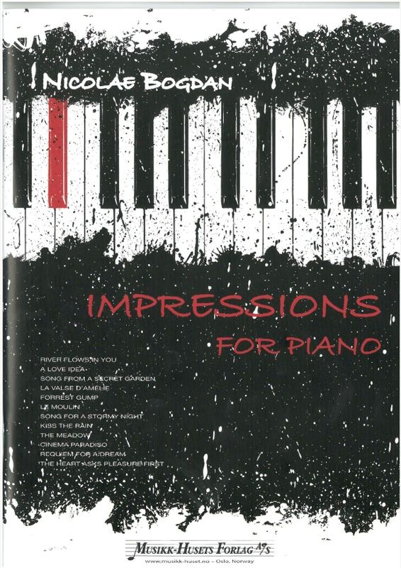 Bogdan, Nicolae: IMPRESSIONS for piano