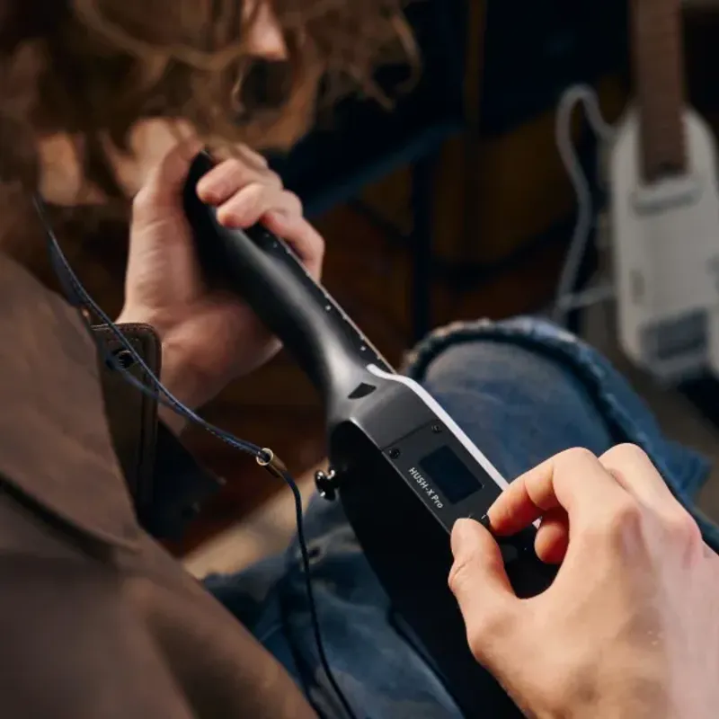 Donner HUSH-X PRO silent el-gitar black