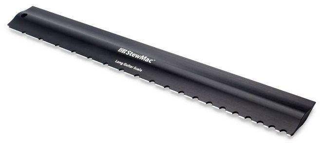 Hovedbilde StewMac 2-in-1 precision + notched straightedge ...
