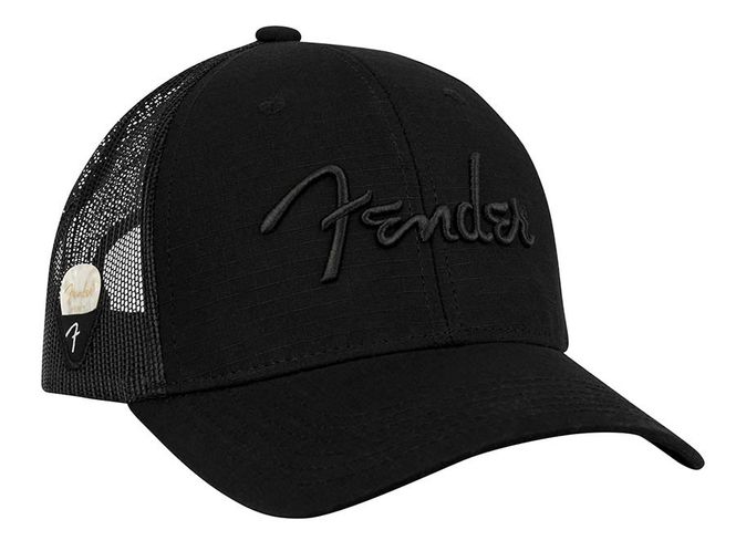 Hovedbilde Fender Caps Snap Back Plekter Holder Svart