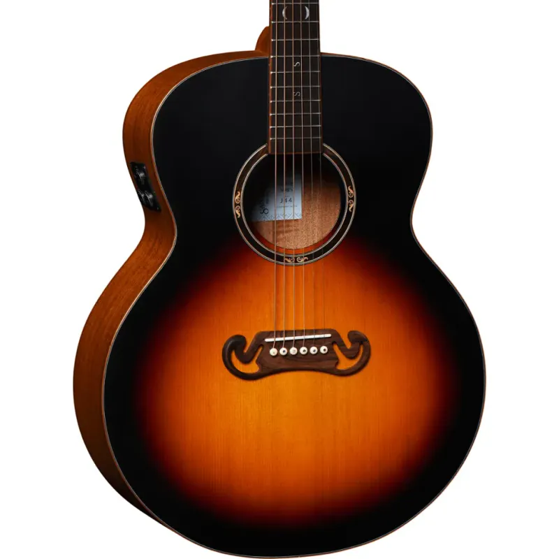Santana Superb J44 SB western-guitar sunburst 