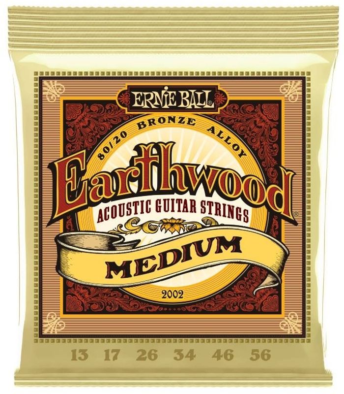 Ernie Ball 2002 Earthwood 80/20 Medium 013-056