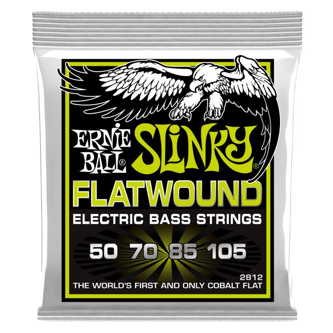 Hovedbilde Ernie Ball 2812 Flatwound Cobalt Bass 50-105