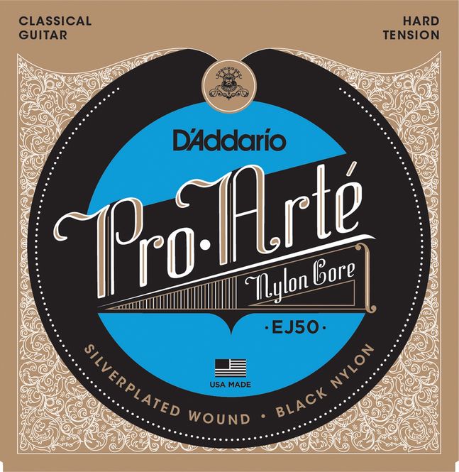 Hovedbilde Daddario Fretted EJ50 Nylonstrenger Hard Tension