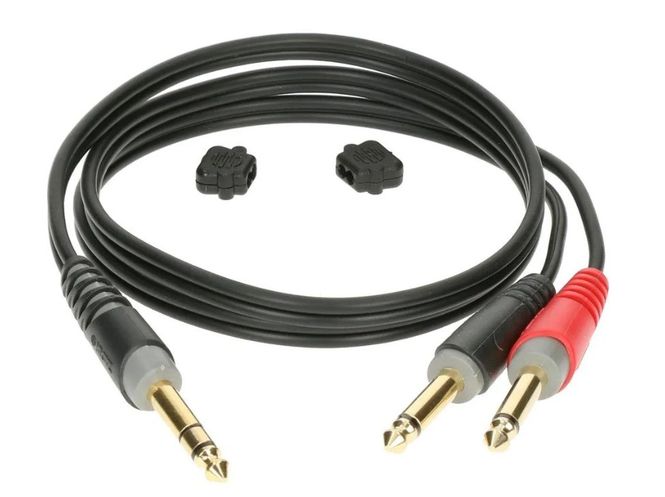 Hovedbilde Klotz Insert kabel Jack - 2X Jack 1m