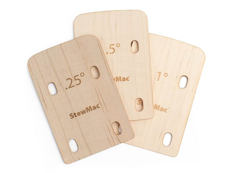 StewMac neck shims for bass SM2131