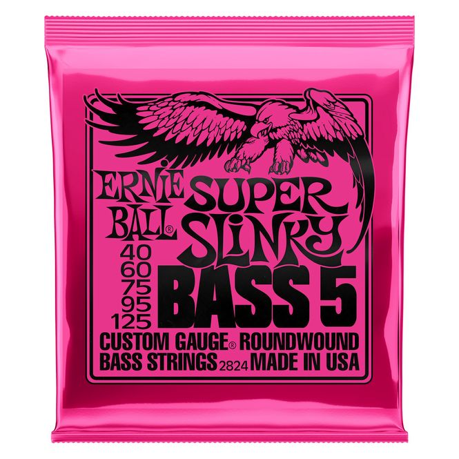 Hovedbilde Ernie Ball 2824 5-String Bass Super Slinky Nickel
