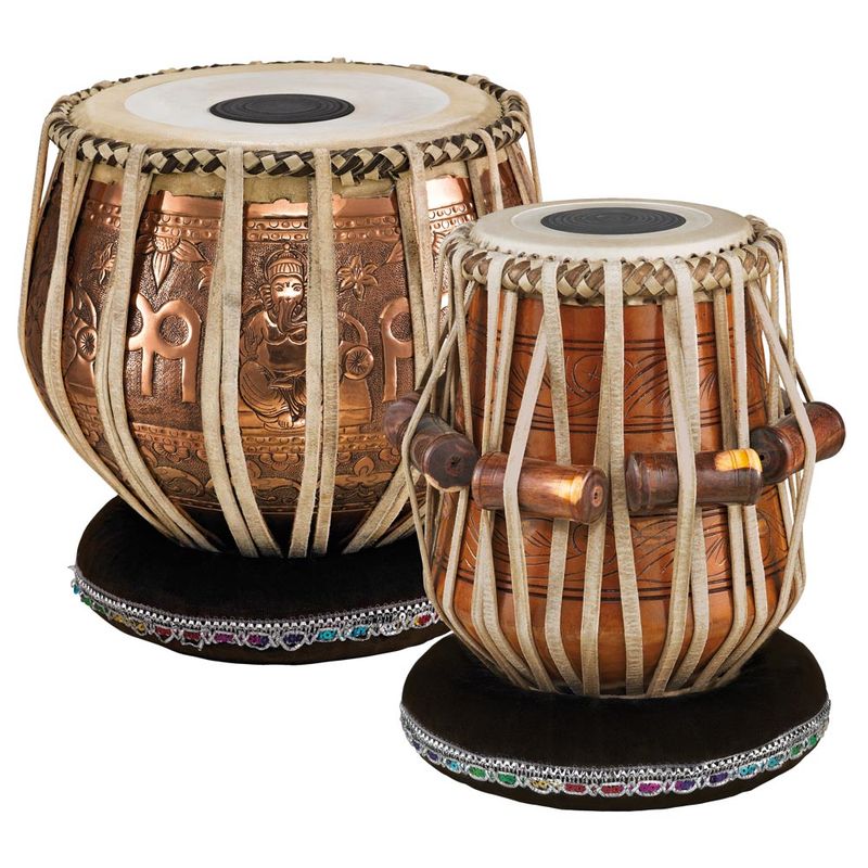 Meinl Percussion PRO-TABLA Pro-Tabla, Bayan 9'' & Dayan 5½