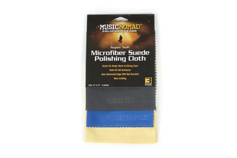 MusicNomad MN203 Microfiber Cloth 3pk