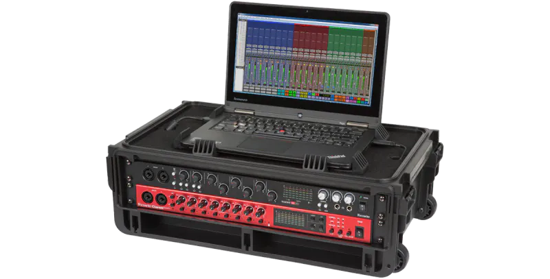 SKB Cases 1SKB-iSF2U Studio Flyer 2U rack Case