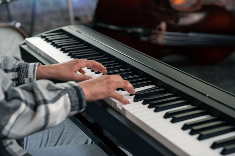 KAWAI ES 120  Stage piano Svart matt