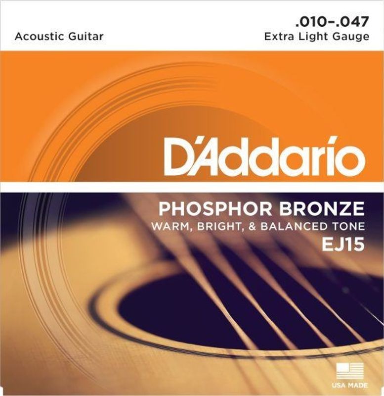 Daddario EJ15 Phosphor Bronze 010-047