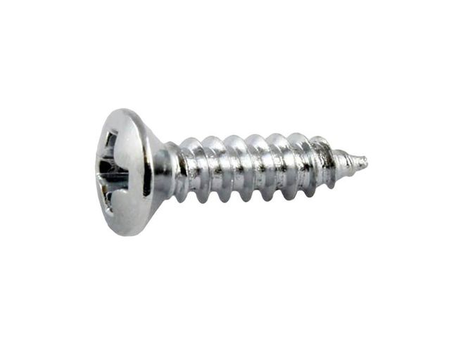 Hovedbilde  Allparts Plekterbrett Skruer Krom 20-pk