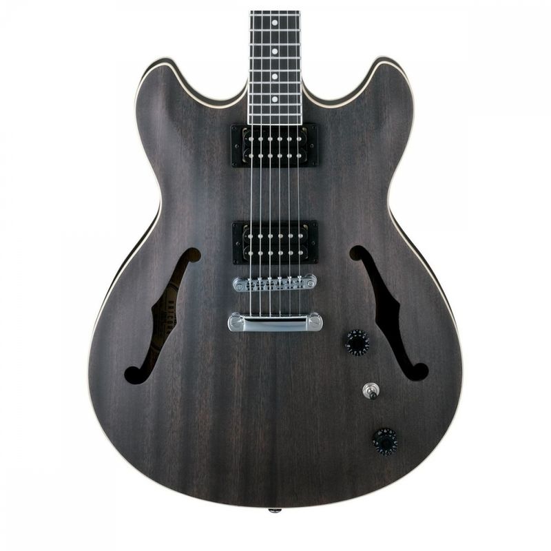 Ibanez AS53-TKF Transparent Black Flat